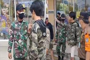 Remaja Ngaku Keponakan Jenderal Bintang Dua Saat Kena Razia Masker, Gayanya Tengil